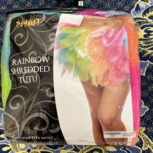 Spirit Halloween Rainbow Tutu, one size